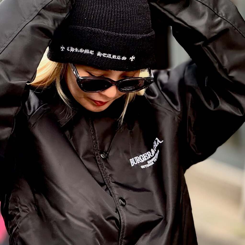 BURGER AND COLA B&C BOA COACH JKT BLACK – Black Label