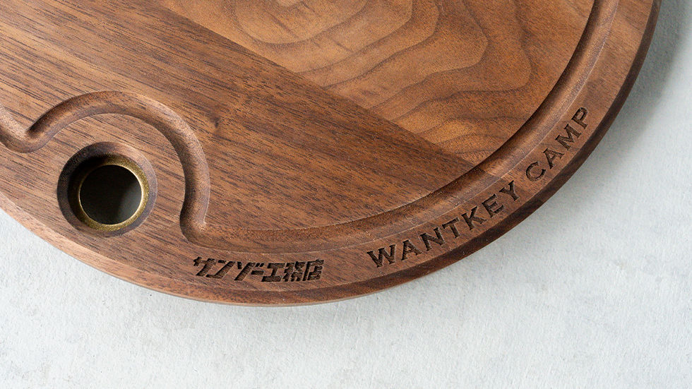 WANTKEY CAMP×サンゾー工務店 KC TOP PLATE