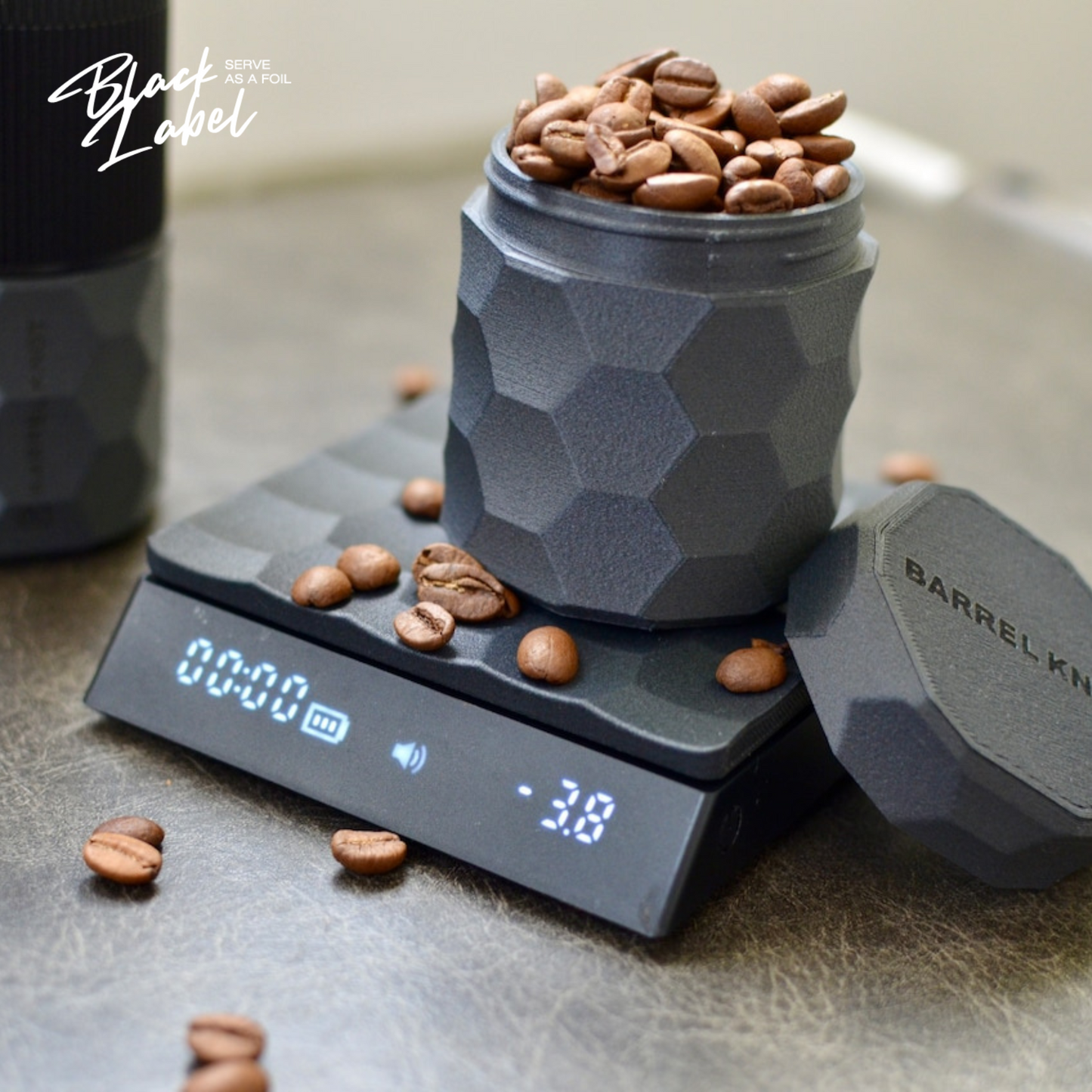 BARREL KNOT CANISTER 40