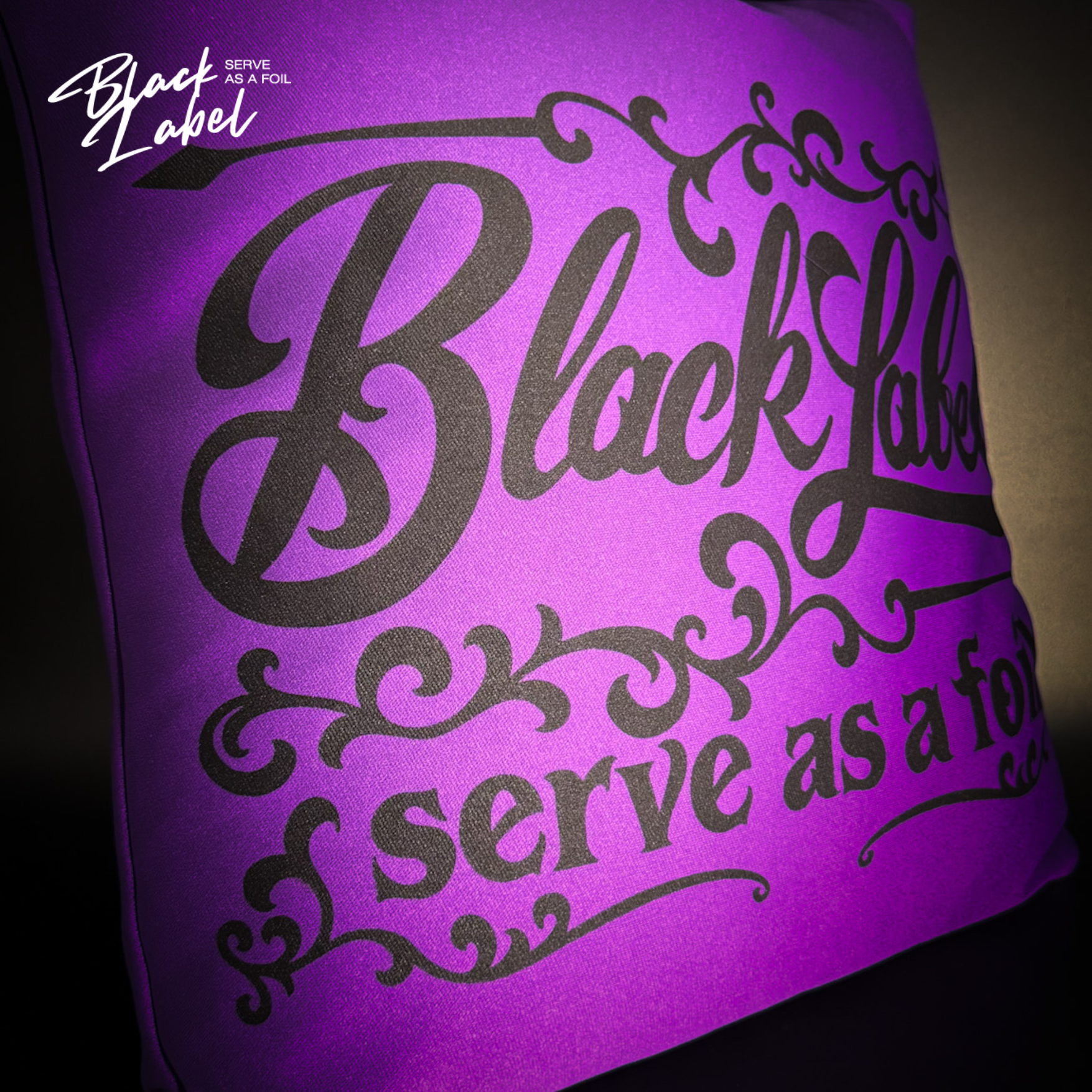 BlackLabel cushion cover Vintage Purple – Black Label
