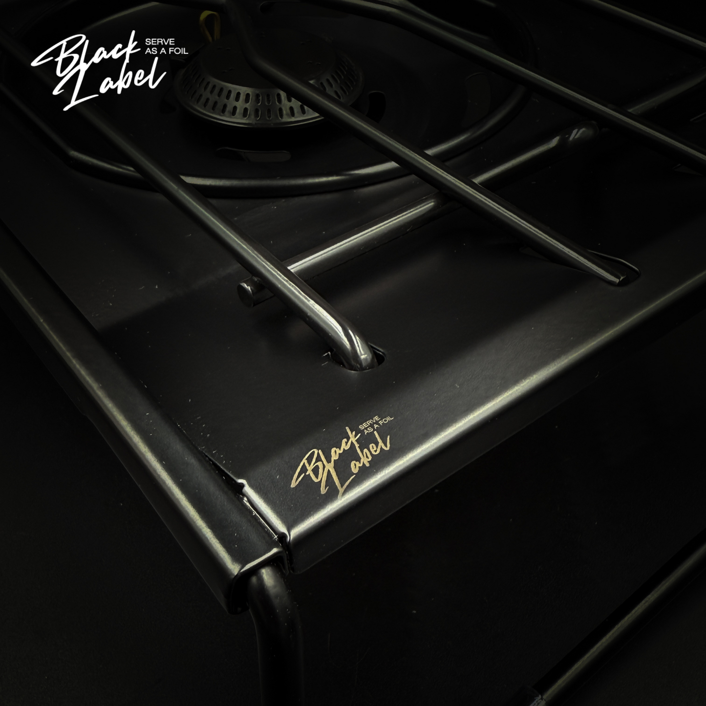 Flat Burner Full Black ver.