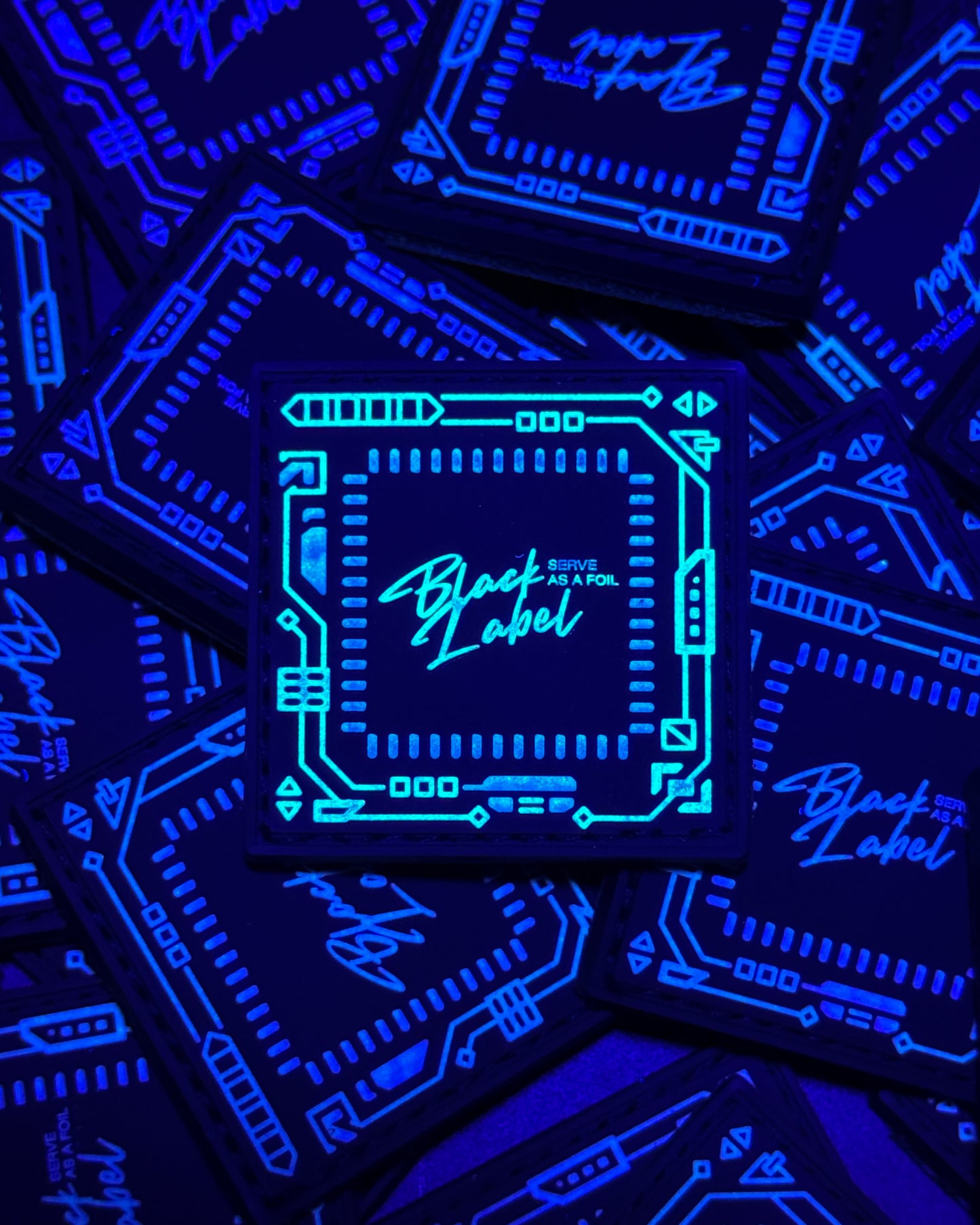 BlackBase velcro luminous!!