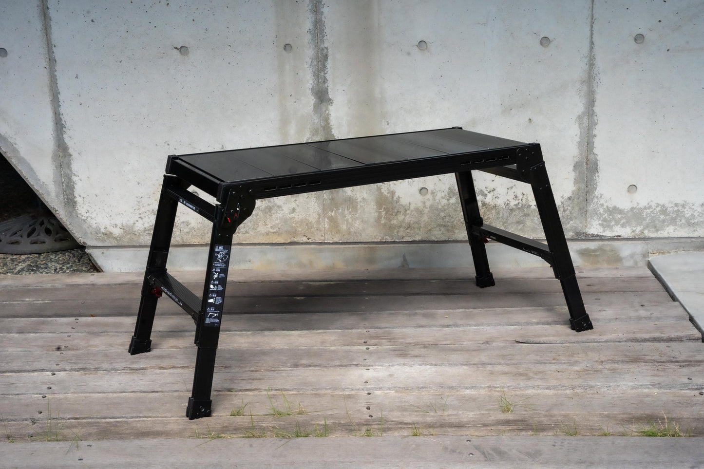 HASEGAWA アルミグリルテーブル(CT-01) ブラック