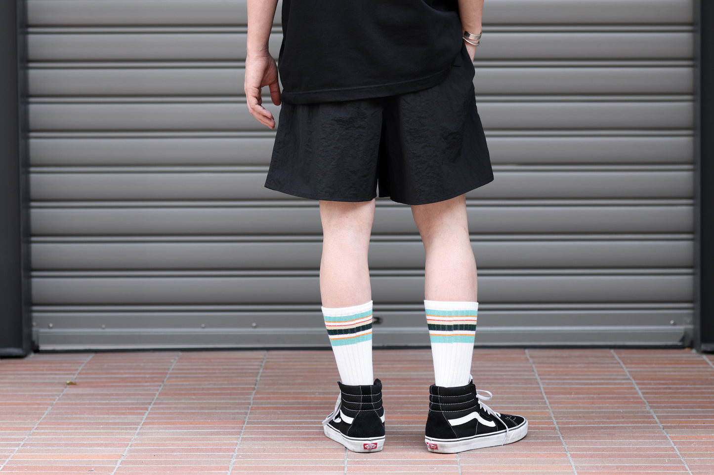 CL LOGO SUMMER PANTS BLACK