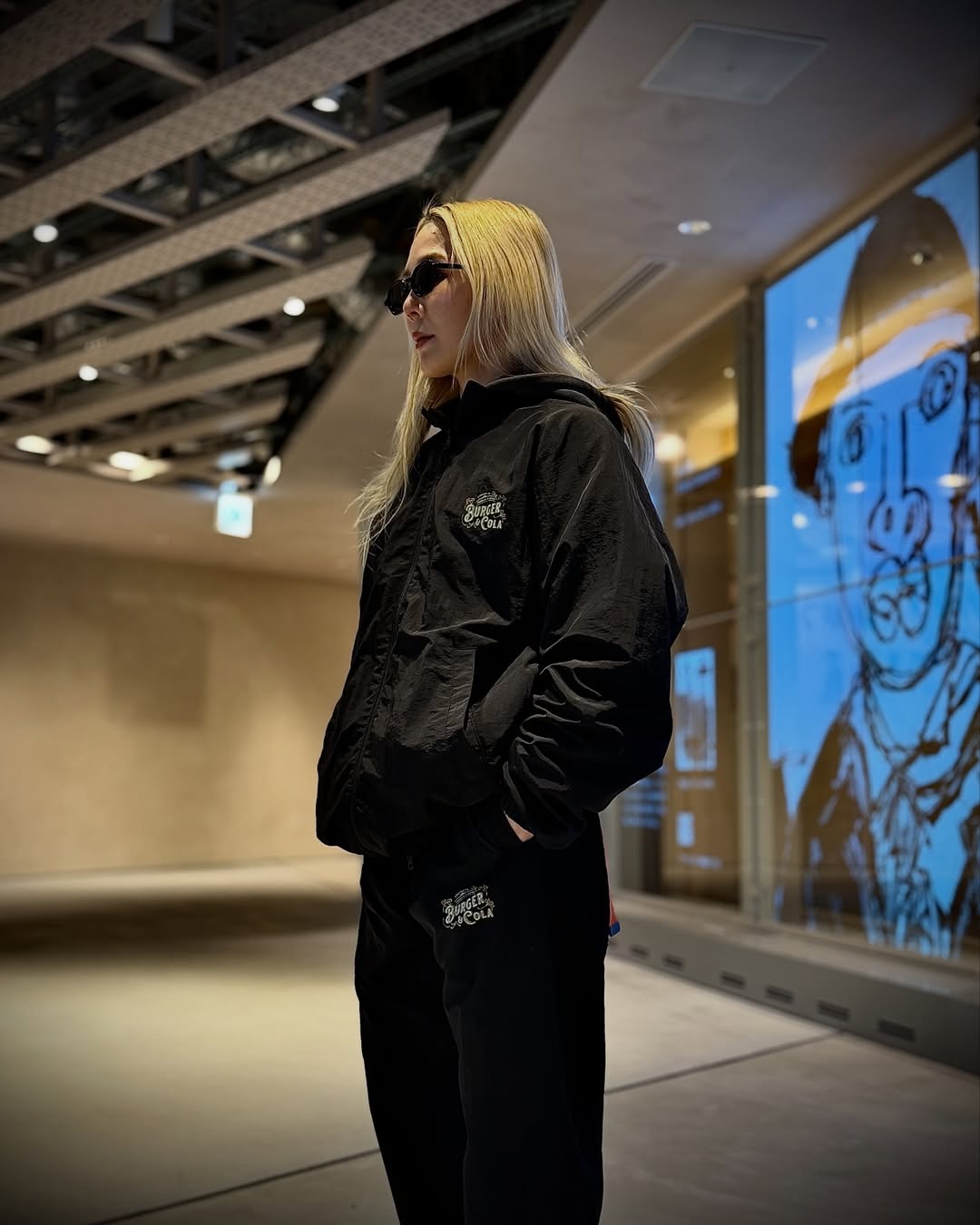 BURGER AND COLA B&C TRACK JACKET&PANTS