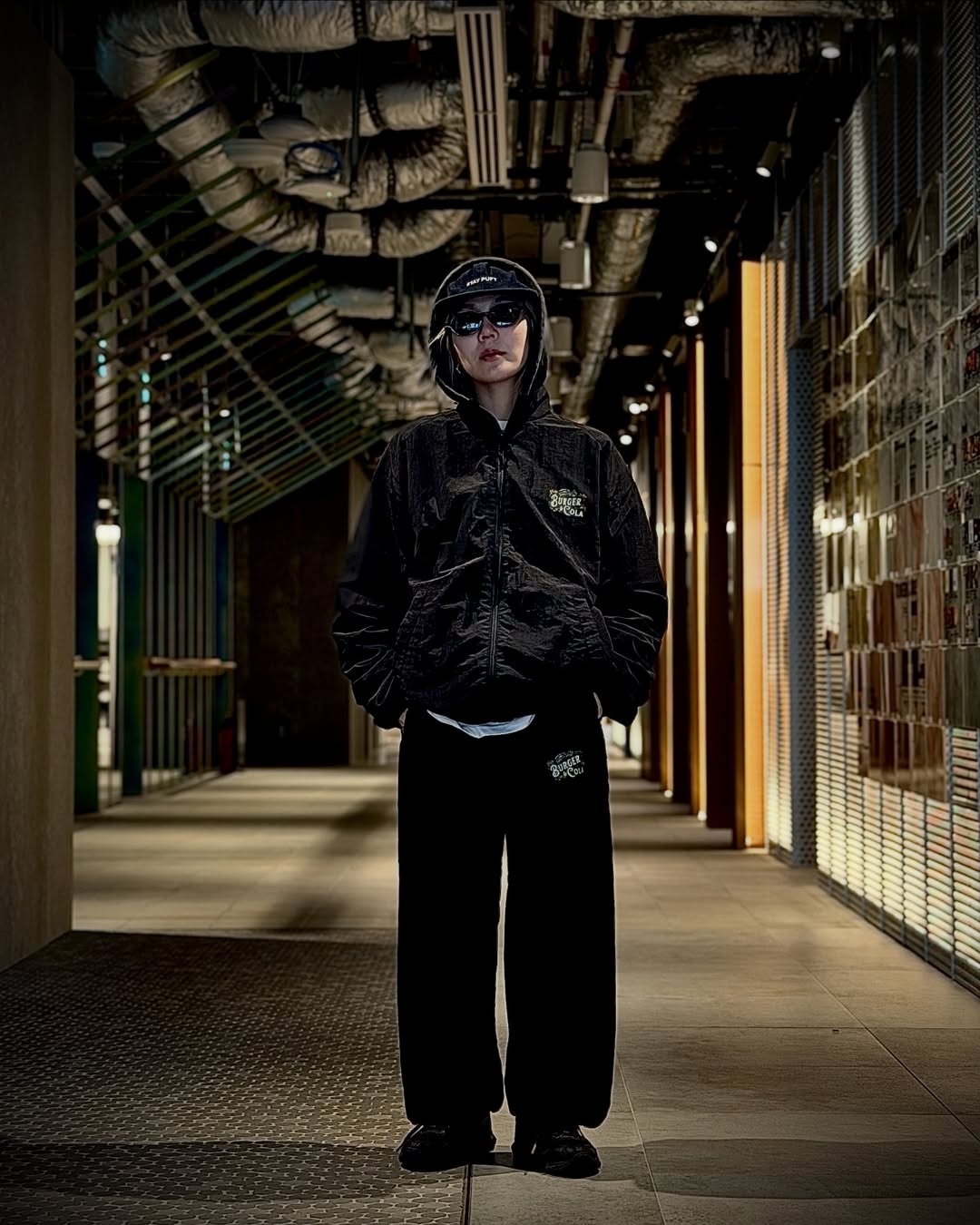 BURGER AND COLA B&C TRACK JACKET&PANTS