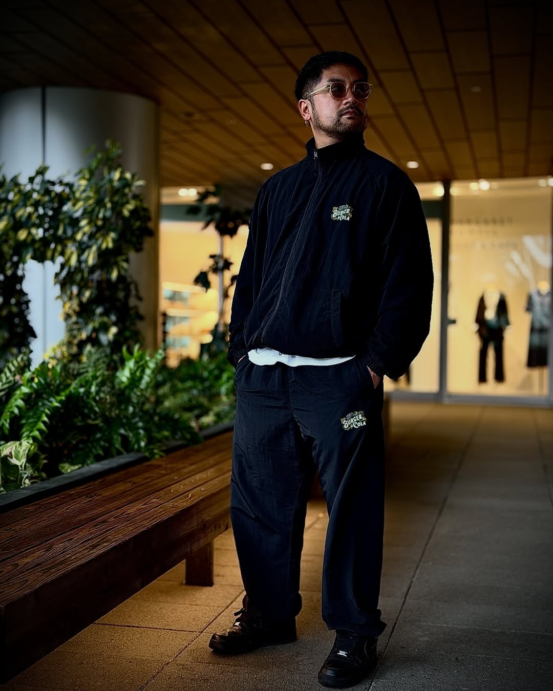 BURGER AND COLA B&C TRACK JACKET&PANTS