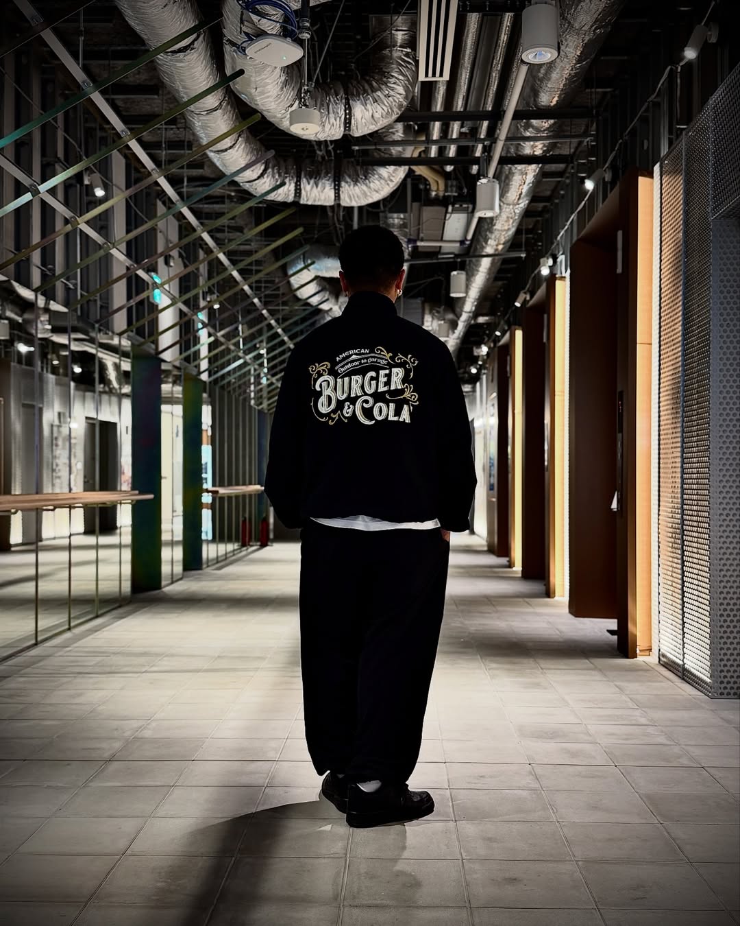 BURGER AND COLA B&C TRACK JACKET&PANTS – Black Label