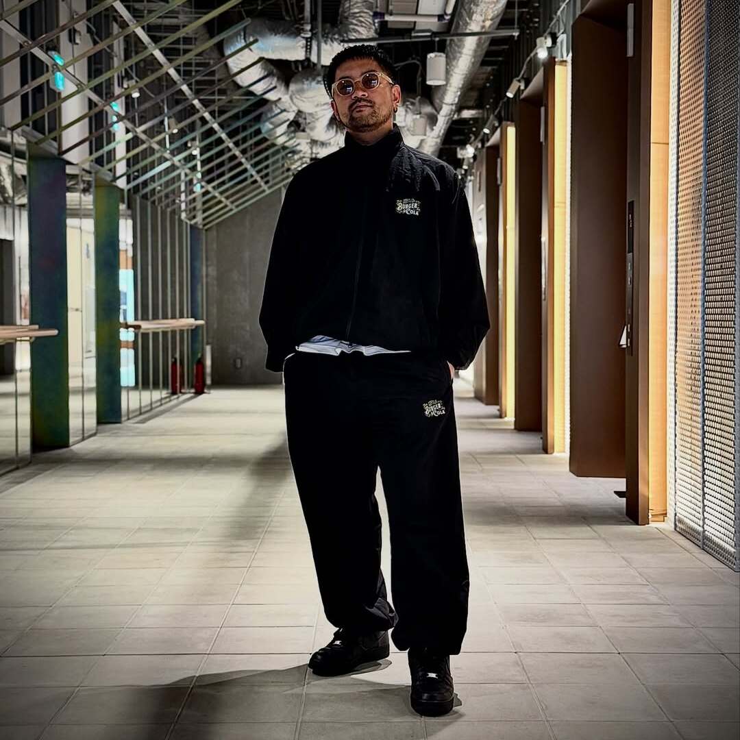 BURGER AND COLA B&C TRACK JACKET&PANTS