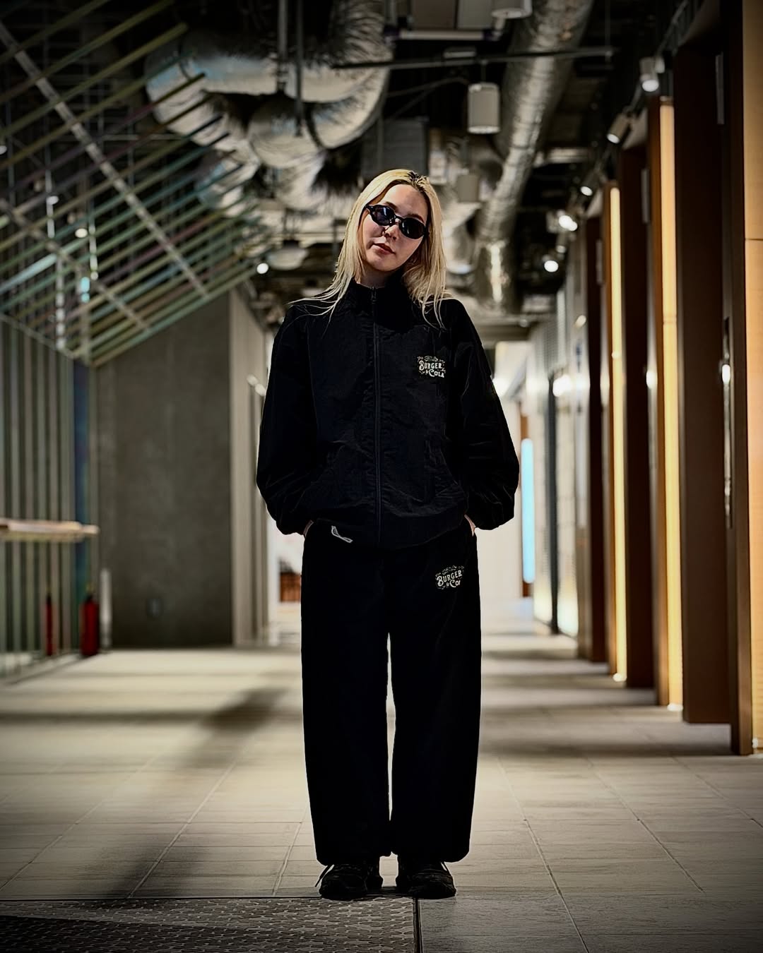 BURGER AND COLA B&C TRACK JACKET&PANTS – Black Label