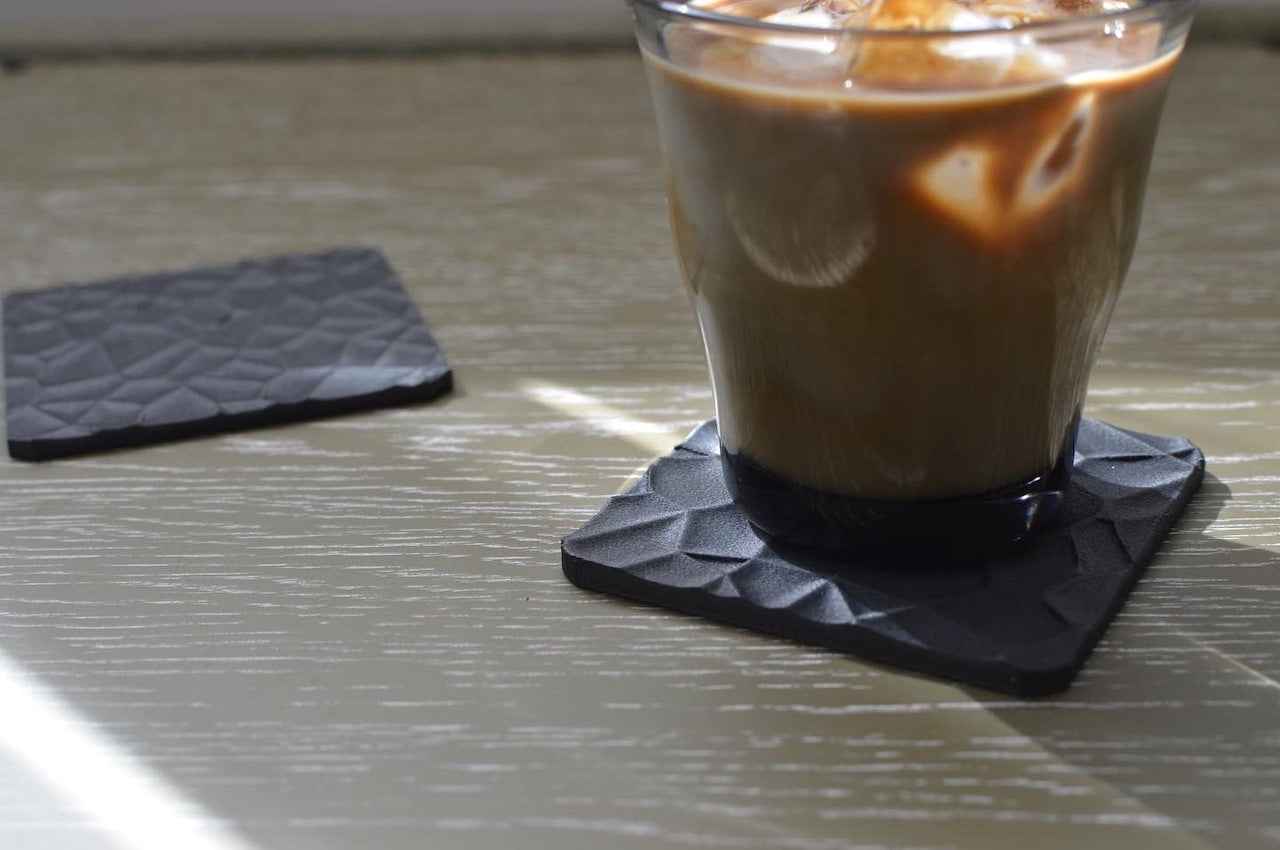 BARREL KNOT TUCHIME COASTER 80×80 2枚セット BARREL KNOT TUCHIME COASTER 80×80 1枚 – Black Label