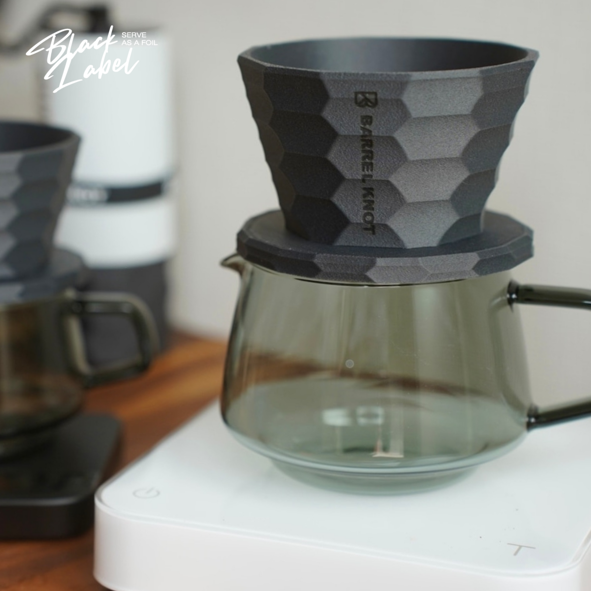 BARREL KNOT BARREL no DRIPPER Lサイズ(ネジ式脱着可能ホルダー付 BARREL KNOT BARREL no DRIPPER Lサイズ(ネジ式脱着可能ホルダー付