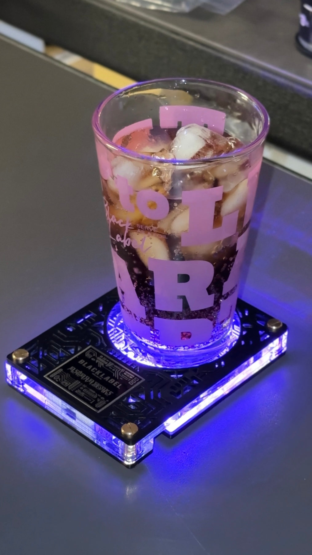 BLACK LABELブラックレーベルALBMcoaster ber.Black ALBM coaster ber.Black Label