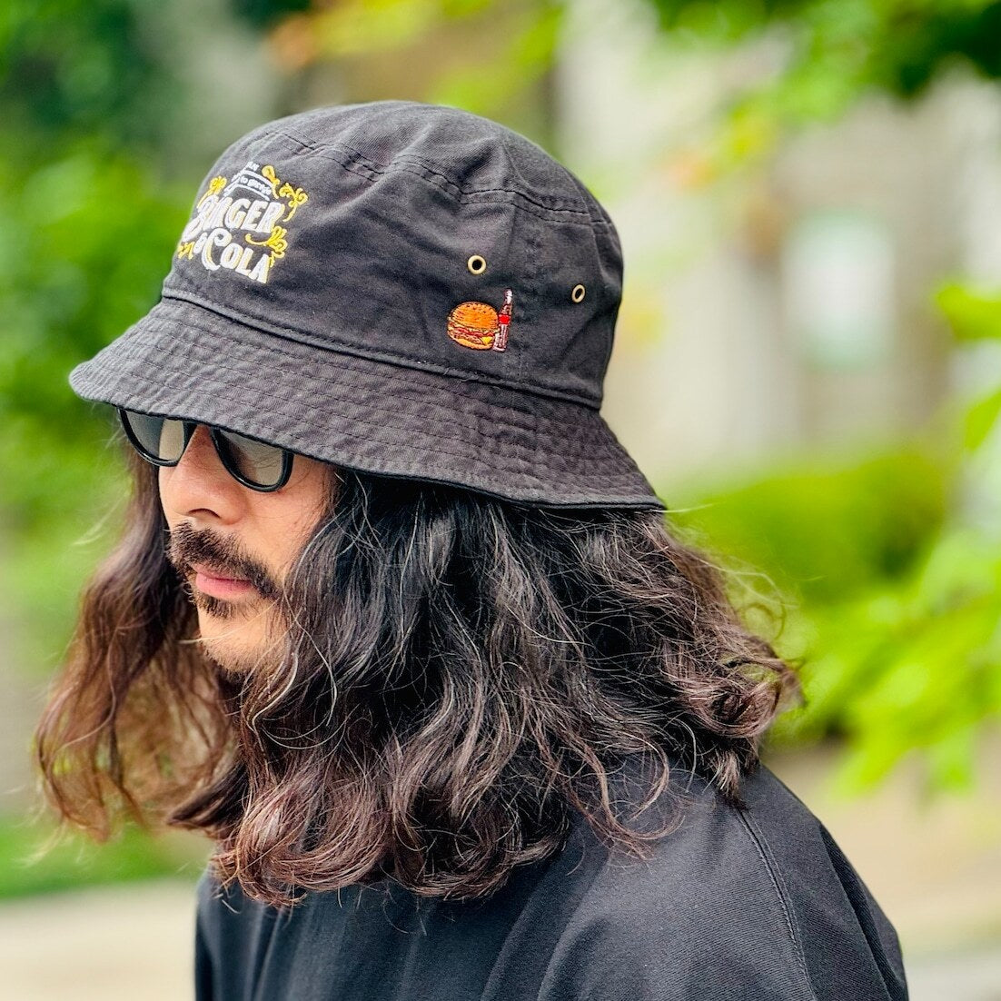 BURGER&COLA バコ上手さん　Thearth BURGER AND COLA B&C BUCKETHAT -BLACK- – Black Label