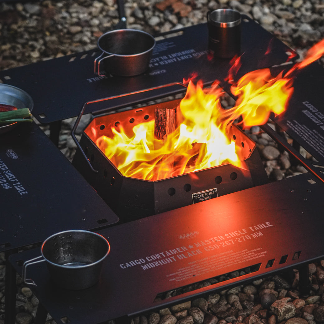 CARGO FIRE PIT MAX – Black Label
