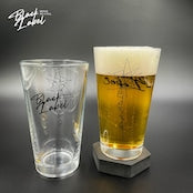 Pint Glass Black Label style