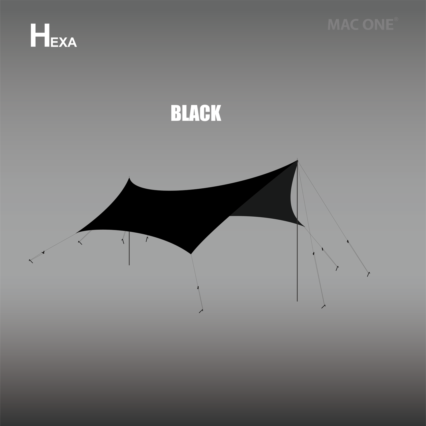 MacOne Hexa M BLACK