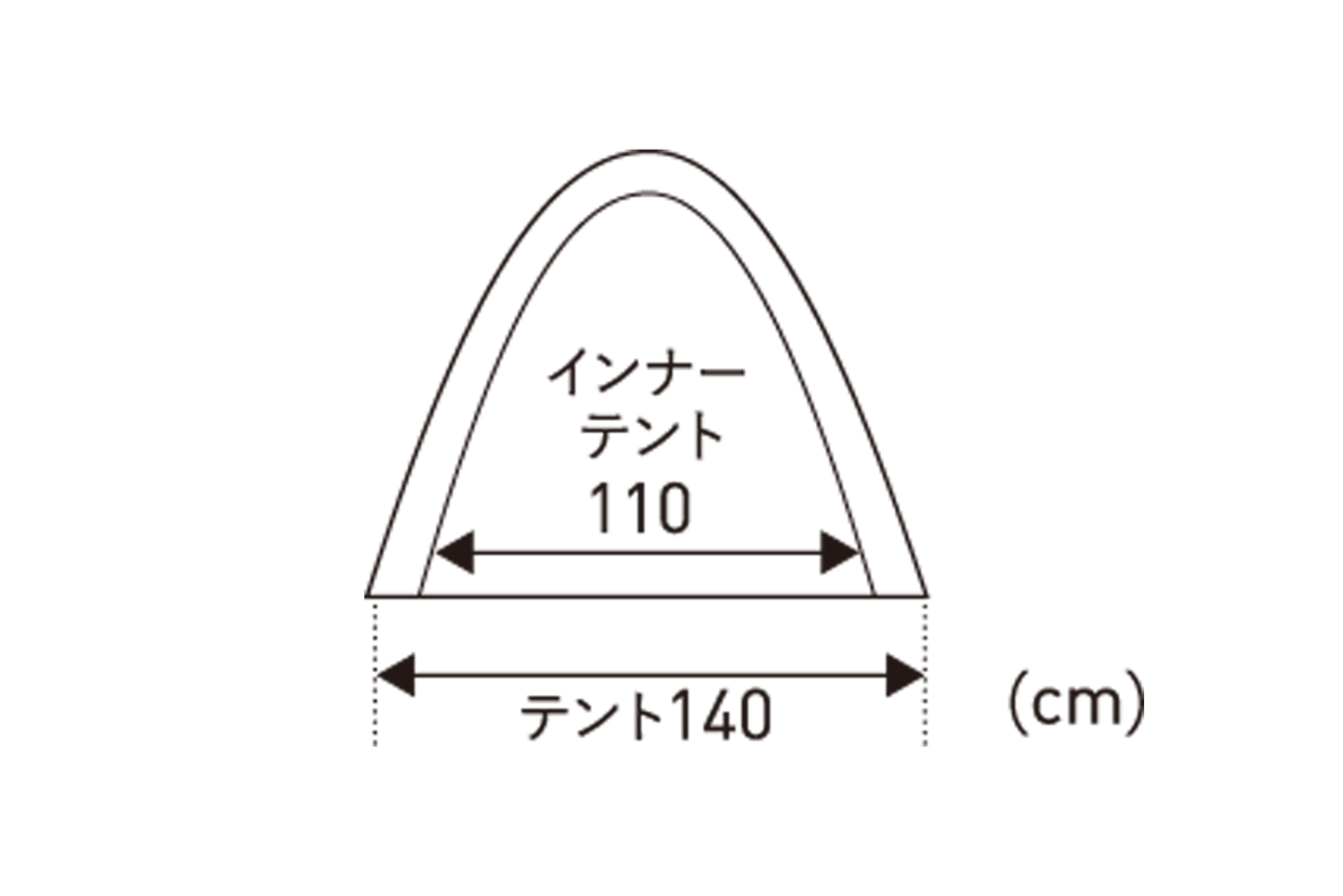 HILLS FIELD ソロテント X ONE クロスワン -ブラック-